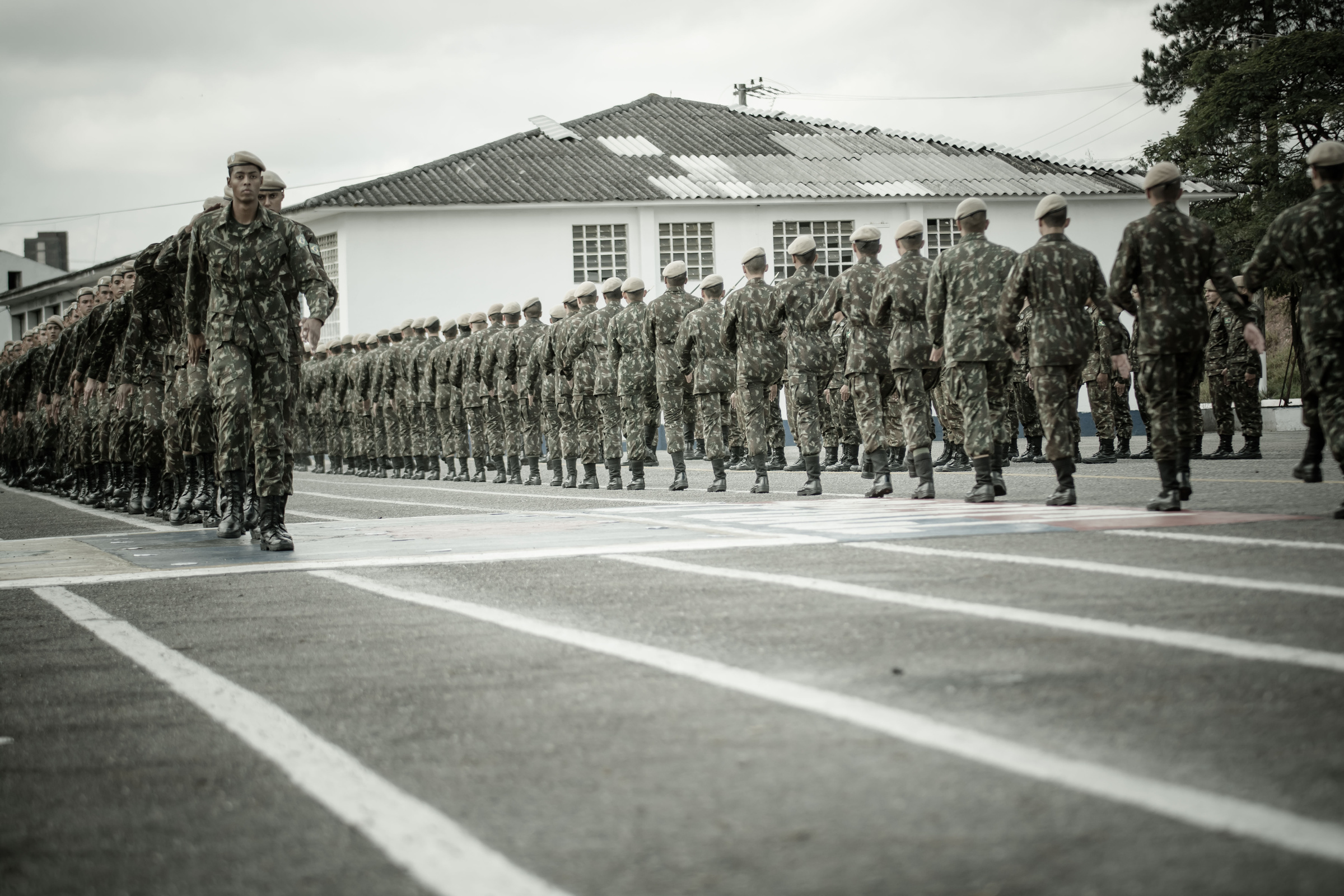 Army Soldiers During Military Parade 